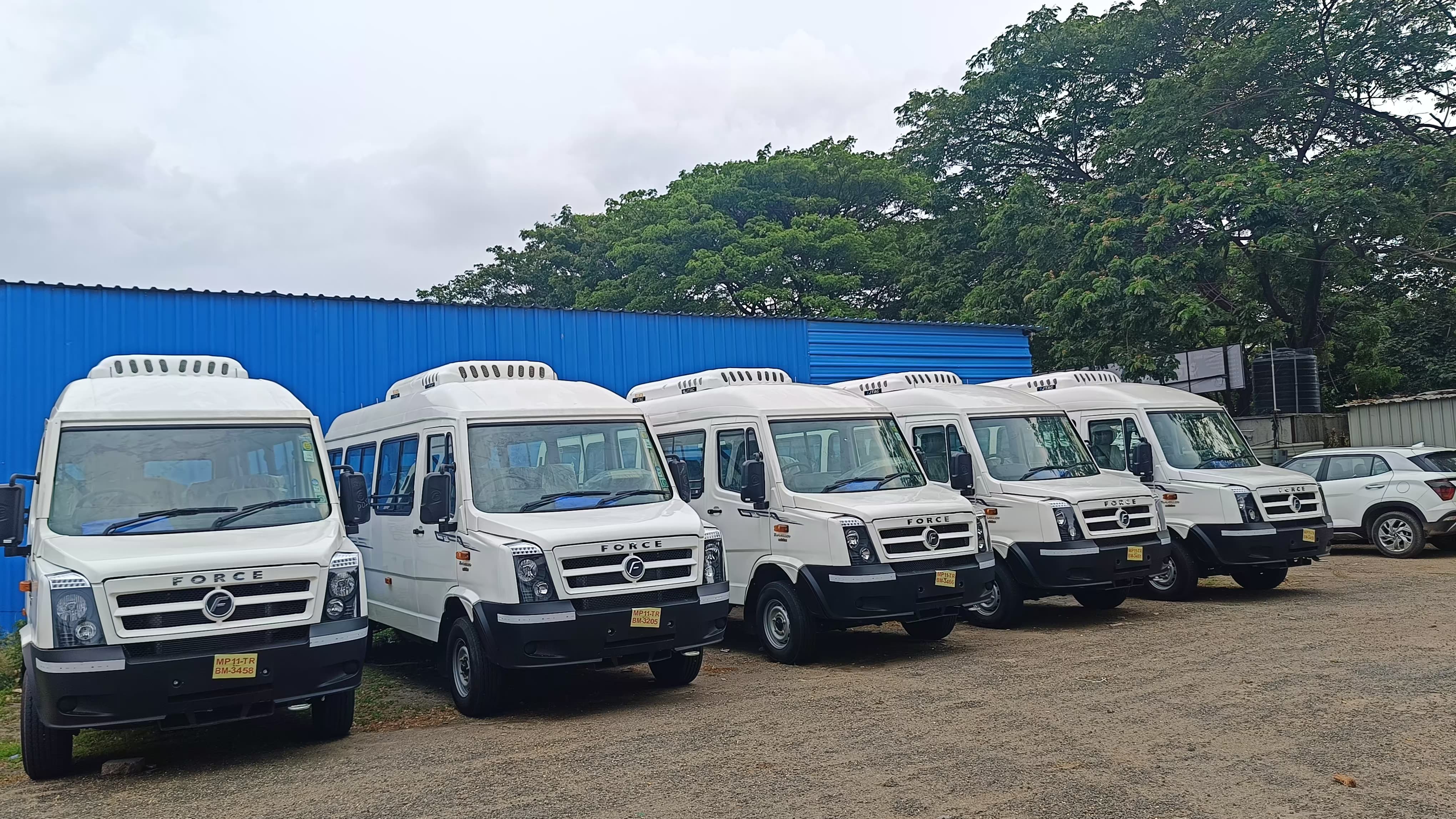 Corporate Shuttles vehicle - Professional corporate transportation service by Comfort Tours Pune